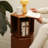 Walnut Modern Solid wood rotating bookshelf