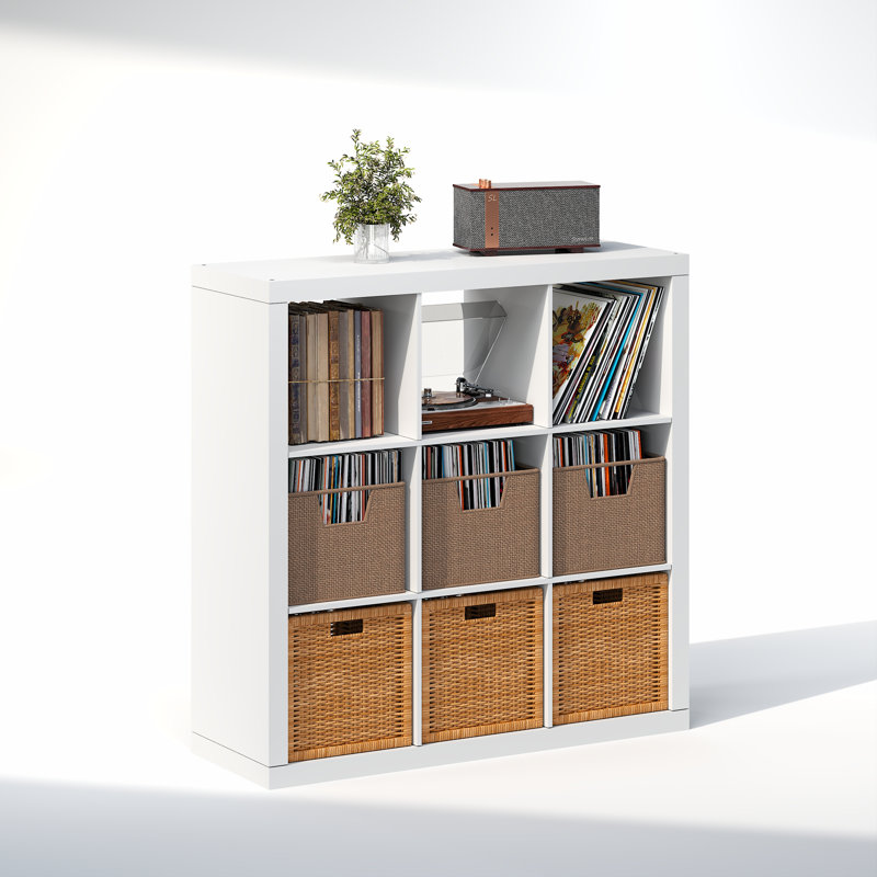 Tanvee 110.11cm H Media Shelves