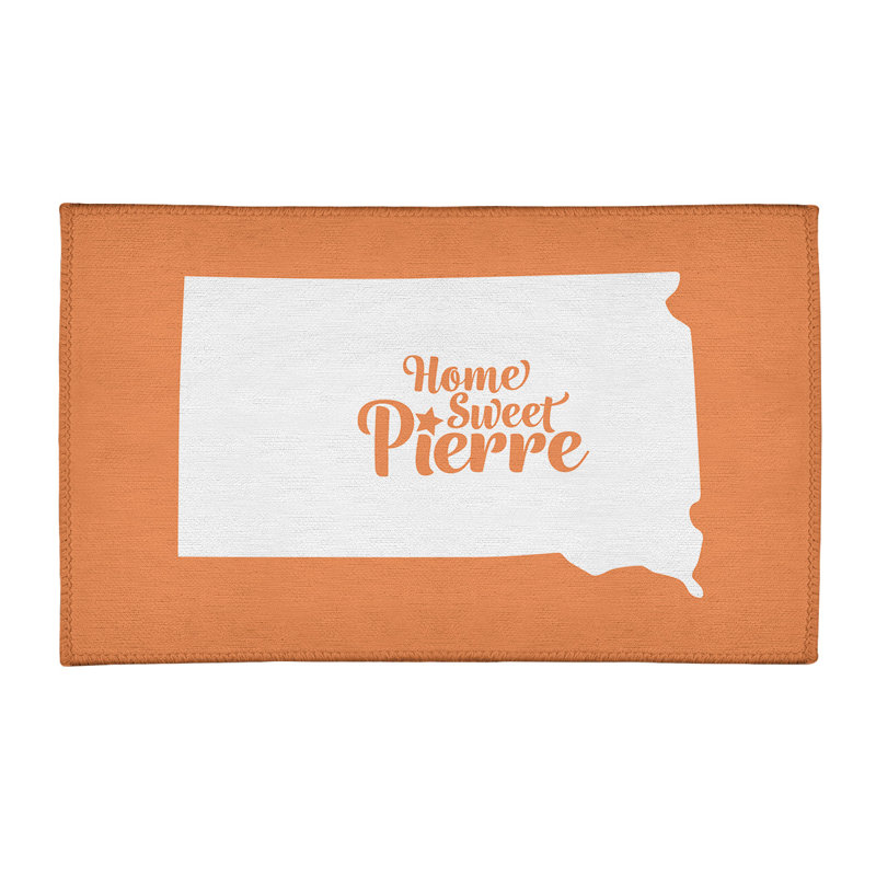 Tapis en poly-chenille pierre south dakota, Rectangle 9 pi x 12 pi