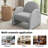 Delal  Upholstered  Boucle Armchair-1468676476
