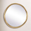 35" Stainless Steel Accent Mirror