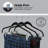 Khlani Velvet Non-Slip Hangers With Clips