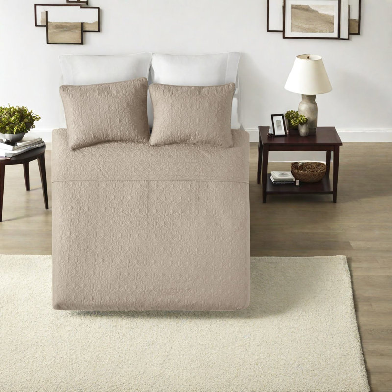 Cotton Reversible Bedding Sets, Khaki Style For Cozy Bedroom