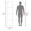 Armoire de rangement 4 tablettes en chêne naturel-2015400968