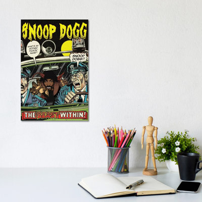 Snoop Dogg by Ads Libitum - Wrapped Canvas Gallery-Wrapped Canvas Giclée