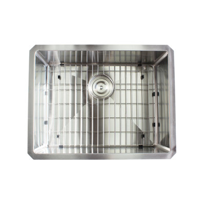 CozyBlock 23'' L Single Bowl Stainless Steel Kitchen Sink