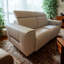 Canapé inclinable en cuir 2 places Love 