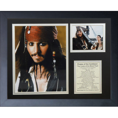 Pirates of the Caribbean Framed Memorabilia