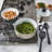 Basic Essentials 7-Piece Nonstick Aluminum Cookware Set with Lids and Cooking Utensils, Stonegray-120160424