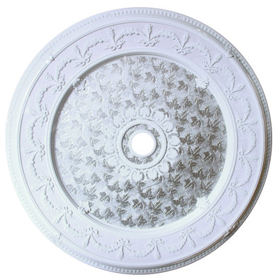 Motif de feuilles rondes 51 po