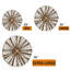 Grande horloge murale en métal Sunburst-98916677-98916680
