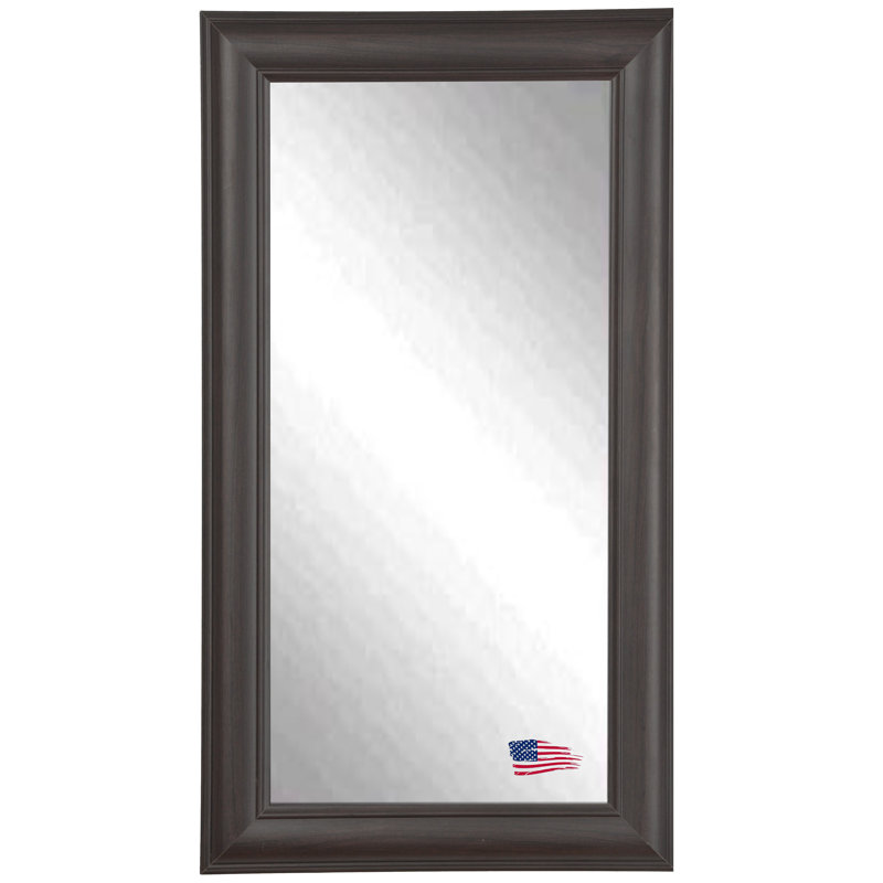 Duval Solid Wood Flat Wall Mirror