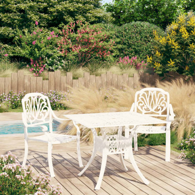 Marli Square 2 - Person Aluminum Bistro Set