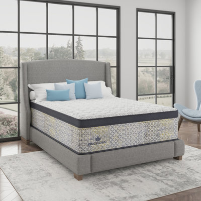 Kingsdown Prime Ashwin 15.5" Medium Firm Queen Euro Pillow Top Luxury Mattress