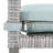 Ehrenfried Stacking Patio Dining Armchair With Sunbrella Cushion Covers-87090380