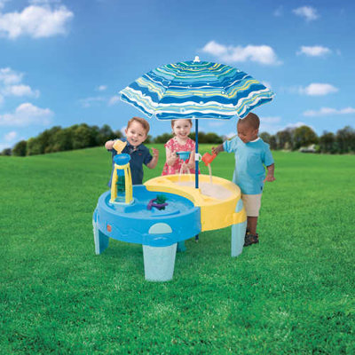 Shady Oasis Sand and Water Play Table