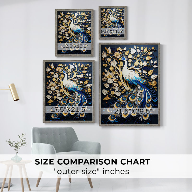 ANIMALS Series CCxxxx, reproduction encadrée - bois massif, H 21 po x l 17 po