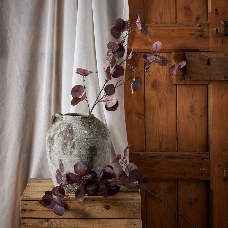 Arrangement, Brown, 109 cm H x 38 cm W x 38 cm D, Burgundy