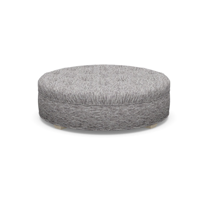 Round Ottoman, 8172-81, Sandstone