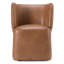 Chaise en cuir Denise