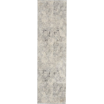 Tapis abstrait gris / beige Pryce