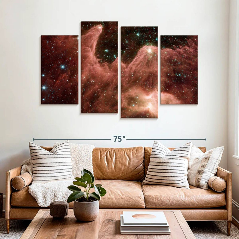 Mountains Of Creation Nebula, 42" H x 68" W