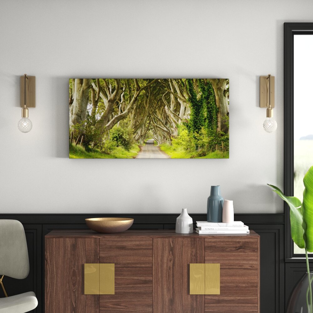 Leinwandbild Giclée - Sparkling Forest