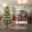 Arbre de Noël artificiel à fibre optique avec 28 lumières DEL-1279182464