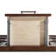 60" EBONY DOUBLE SINK VANITY DARK FINISH WITH WK-60D TOP 2" THICK WHITE NATURAL TOP-418020047-418020053