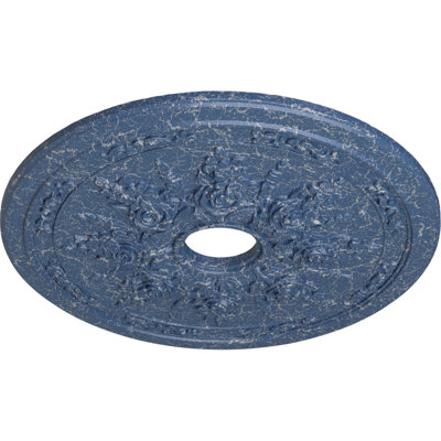 Médaillon de plafond Endurathane Logan, DE 24 1/4 po x P 3 7/8 po x P 2 po (convient aux auvents jusqu'à 6 1/8 po), apprêté en usine