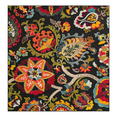 Bungalow Rose Nahla Caimin Indoor/Outdoor Area Rug