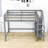 Eylulnaz Full Size Wooden Loft Bed with Built-in Wardrobe by Harriet Bee-1473806308