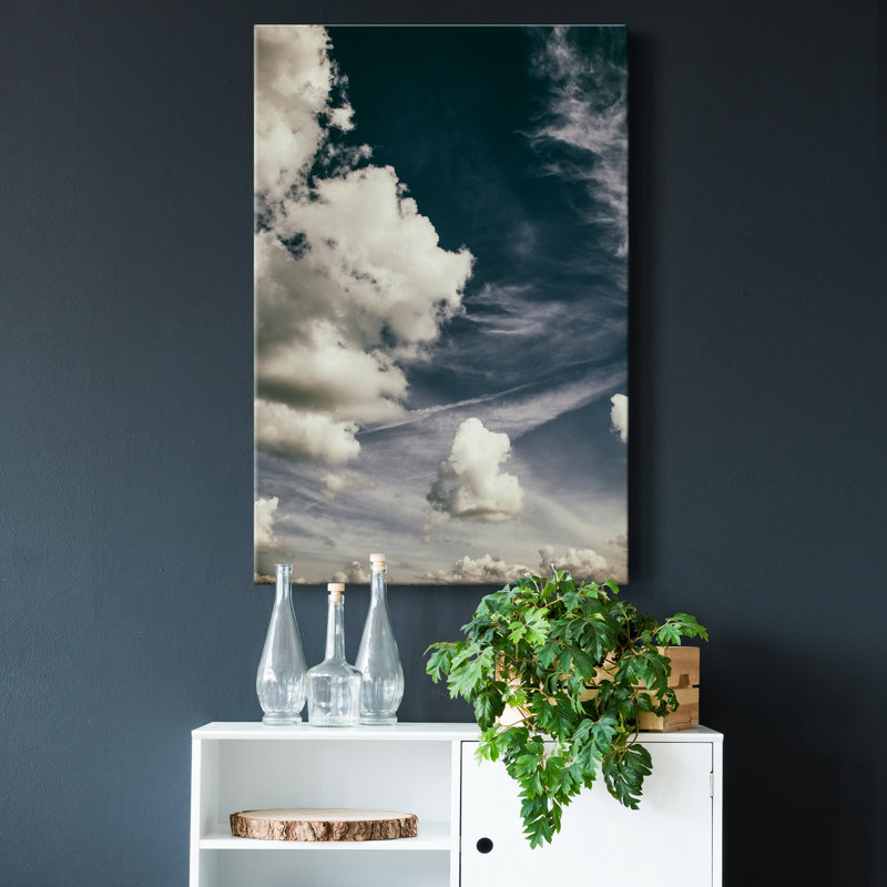 Reproduction de photo sur toile tendue the clouds over, H 27 po x l 18 po x P 1 po