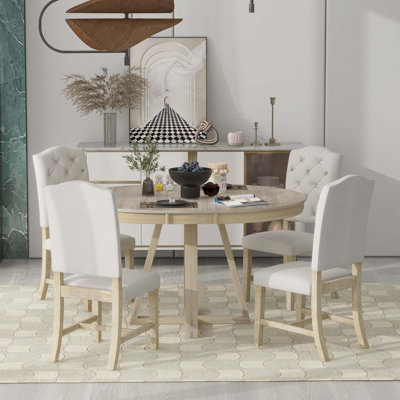 5-Piece Retro Functional Dining Set