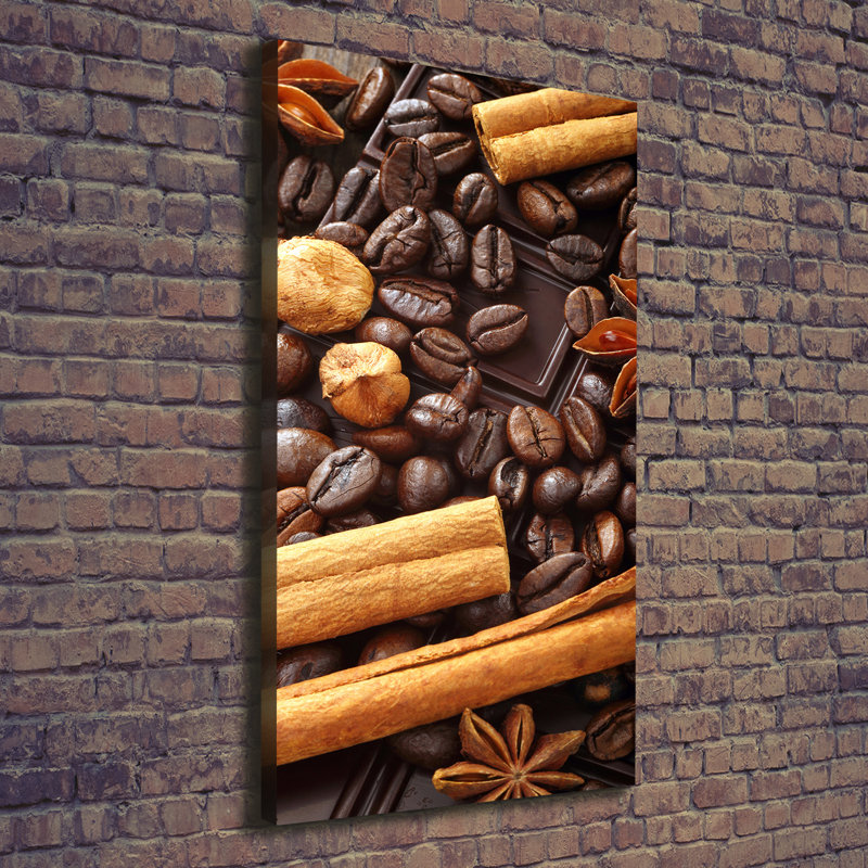 Dark Chocolate - Wrapped Canvas Print