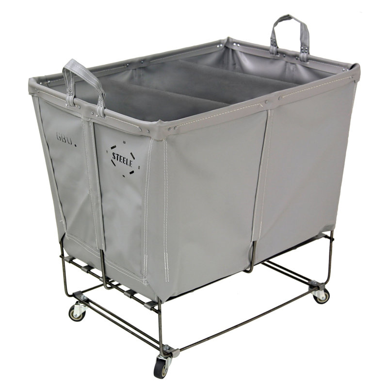 Steeletex Raised Truck - Permanent Style 6 Bu, Gray Vinyl with Gray Vinyl rim, 2"