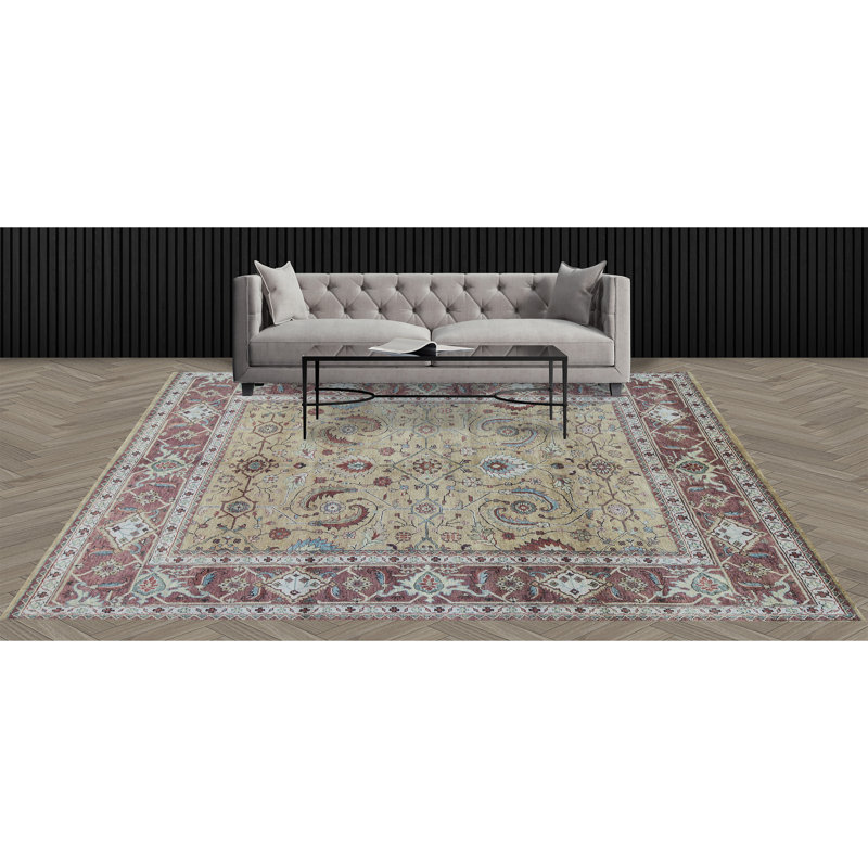 Antique Serapi One-of-a-Kind 9'10" x 14'1" Area Rug