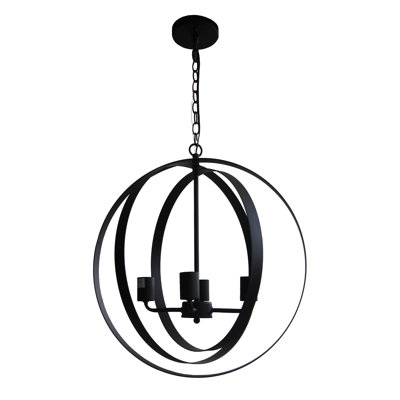 Blanchette 4 - Light Globe Chandelier