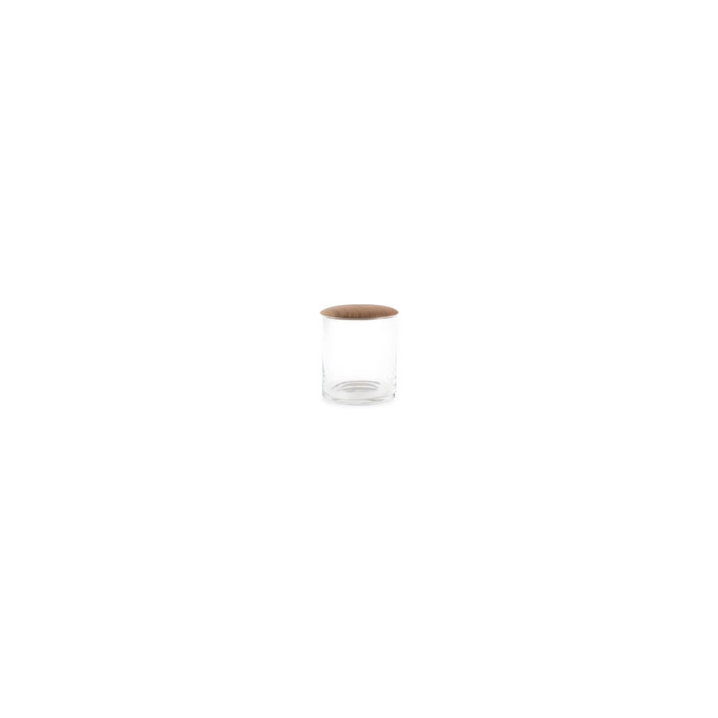 Storage Jar, 48 oz., Oak