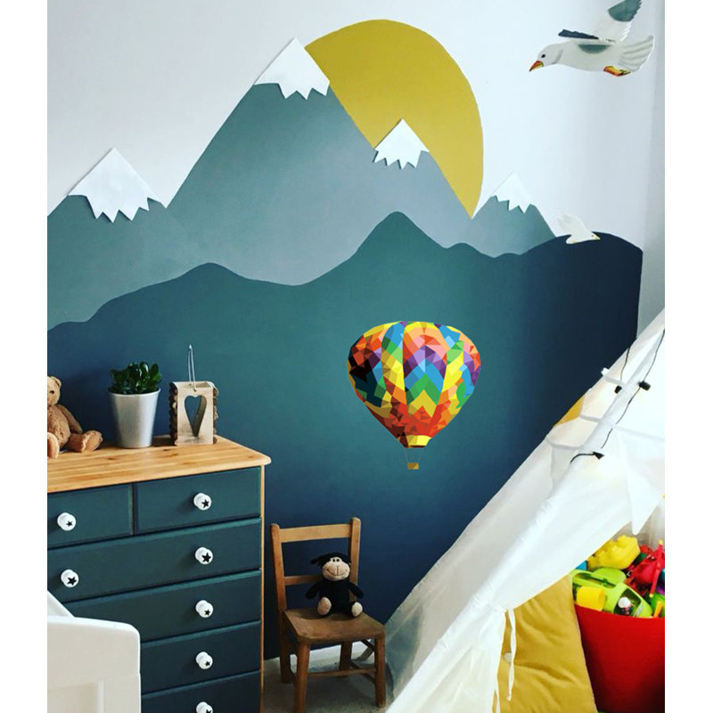 Abstract Wall Decal, 10" H x 13" W