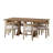 Ardelis 6 - Person Extendable Trestle Dining Set