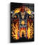 «Harley Design Art» par FlyLand Designs, art mural en verre acrylique, 16 po x 24 po-132491869