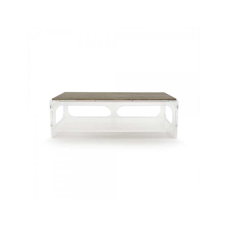 Table basse en acrylique Alec