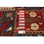 Tapis rouge rétro Kayseri 5 pi 3 po x 8 pi 2 po