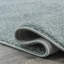 Tapis bleu uni à poils courts Arzel-1645556225