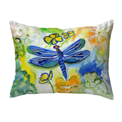  Coussin intérieur / extérieur Dragonfly's Garden