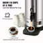 Urne à café commerciale Distributeur de café rapide en acier inoxydable 110 tasses