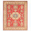 Tapis rouge foncé Finest Ghazni 8 pi 1 po x 9 pi 11 po