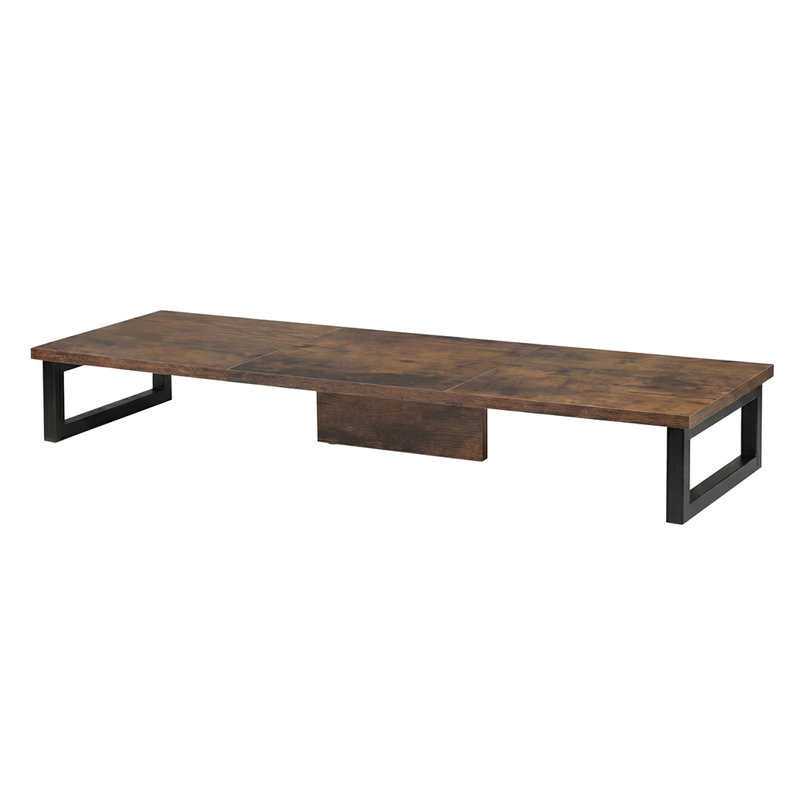 Unfinished TV Stand for TVs up to 50" with Fireplace Included