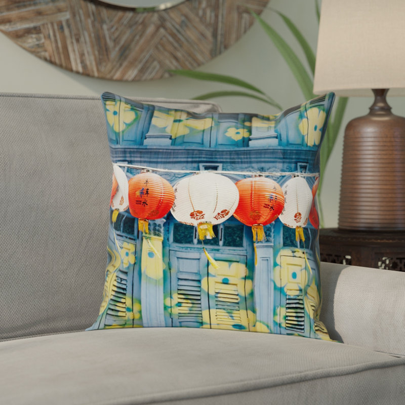 Housse de coussin carré avec fermeture à glissière Annie Spratt, H 26 po x l 26 po